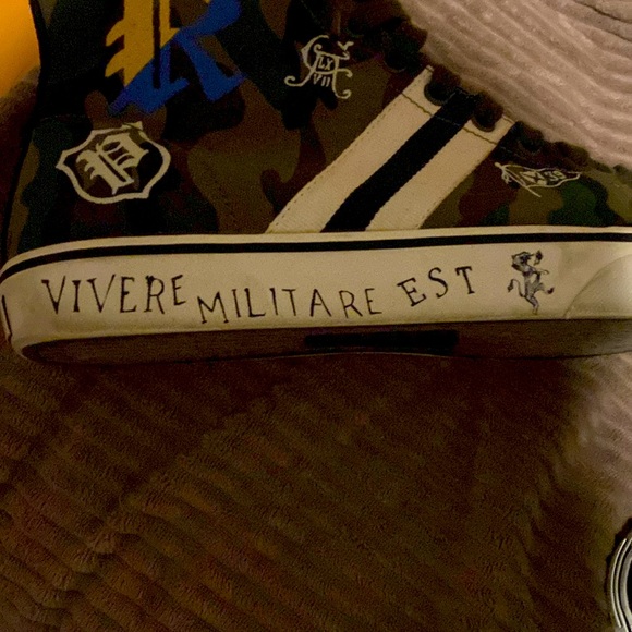 RALPH LAUREN SOLOMON HIGH TOP SNEAKER 10.5 MENS - Picture 10 of 13